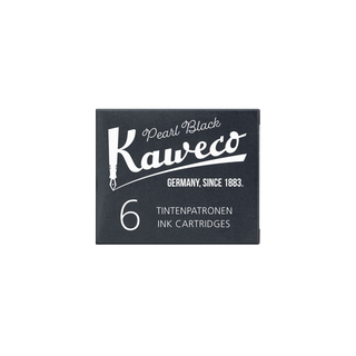 Naboje Kaweco Pearl Black - 6 szt.