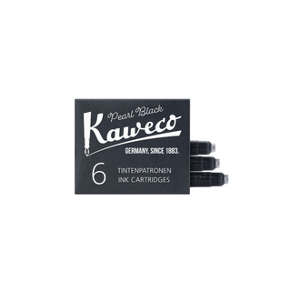 Naboje Kaweco Pearl Black - 6 szt.