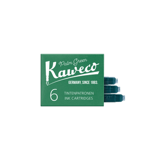 Naboje Kaweco Palm Green - 6 szt.