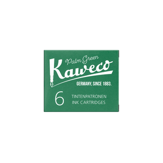 Naboje Kaweco Palm Green - 6 szt.