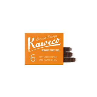 Naboje Kaweco Sunrise Orange - 6 szt.