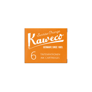 Naboje Kaweco Sunrise Orange - 6 szt.