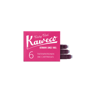 Naboje Kaweco Ruby Red - 6 szt.