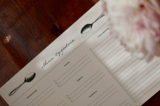 Notes Menu tygodnia