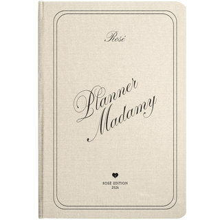 Planner Madamy 2026 Pearl Rose