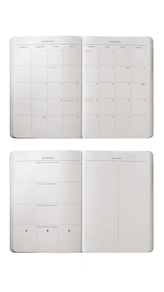Planner Madamy 2026 Lady in Red